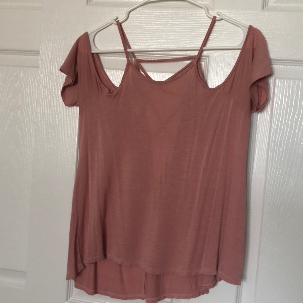Light pink top